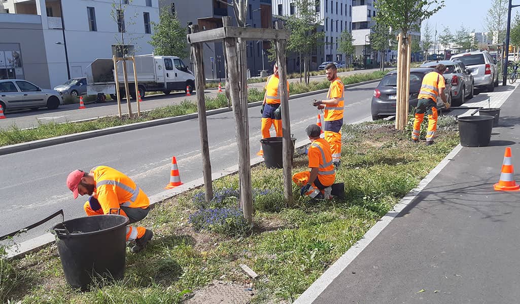 Visibilité de nos jardiniers